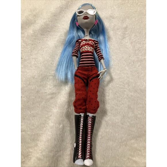 Monster High Ghoulia Yelps Doll Mattel 2008 Almost Complete Missing Left Hand - Picture 6 of 7